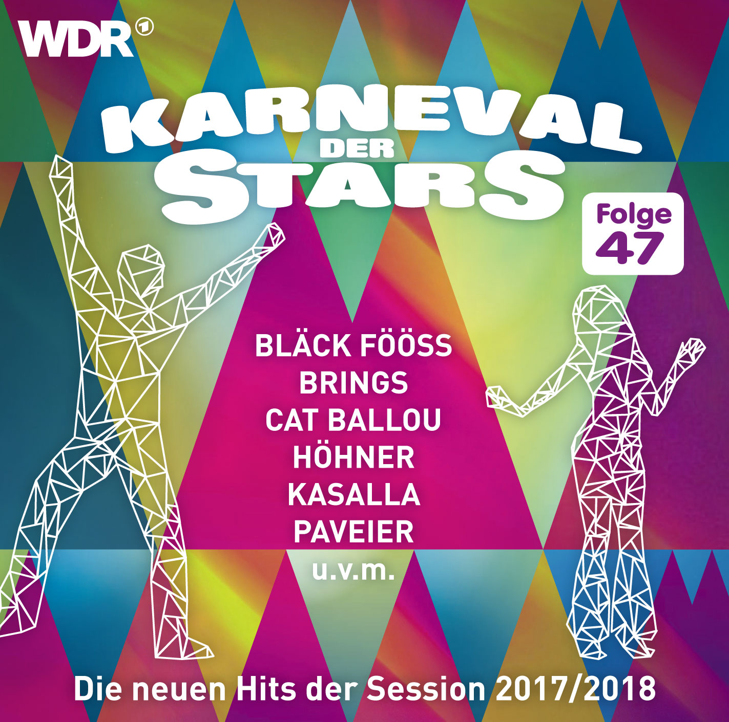 KARNEVAL DER STARS 29 - Paveier, Räuber, Paraplüs, De Junge,.. 22 Titel CD  TOP